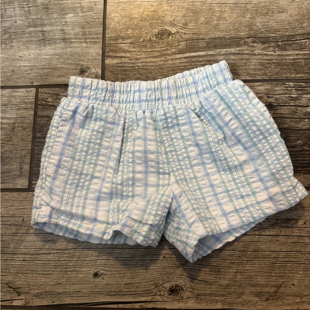 The Beaufort Bonnet Company Plaid Shorts toddler kids 4T